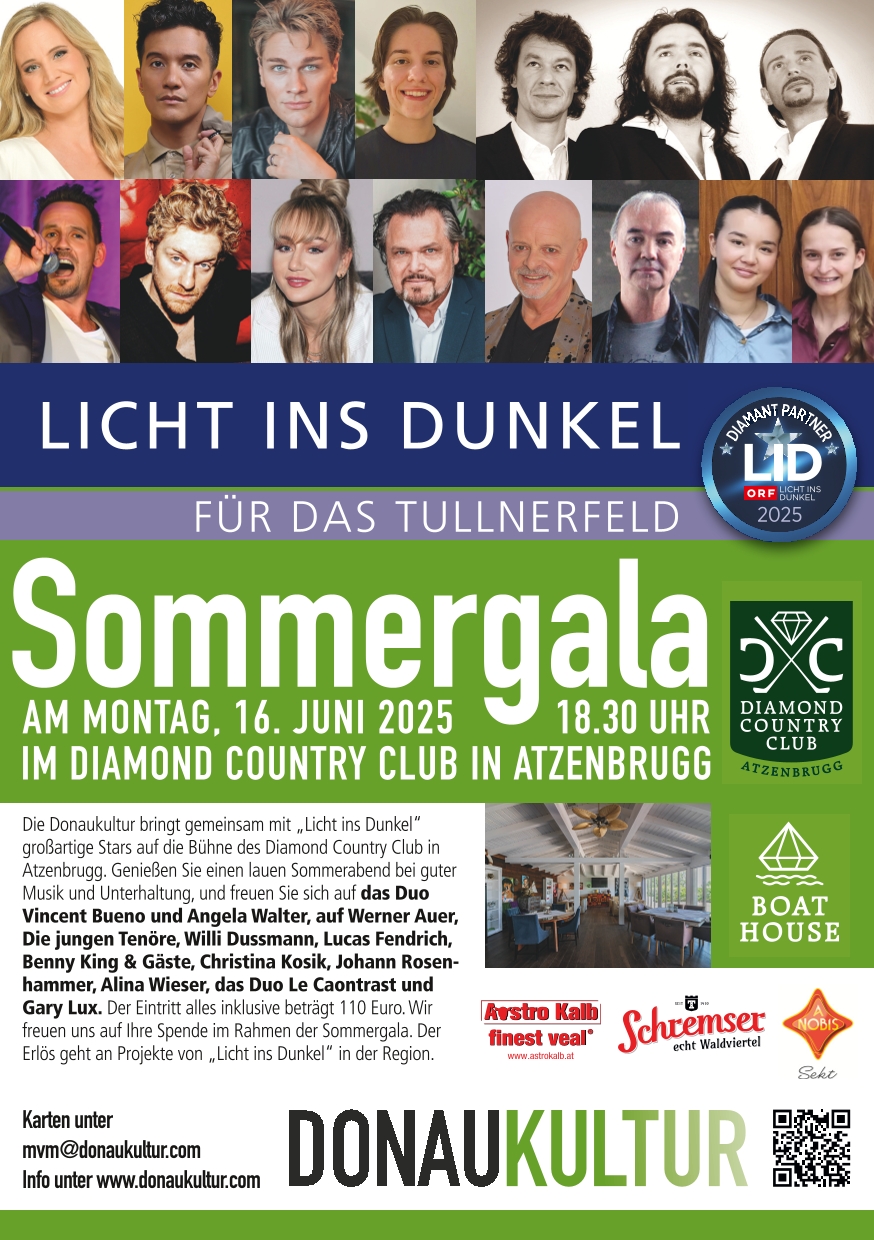 Licht ins Dunkel Sommergala – Mo. 16. Juni 2025
