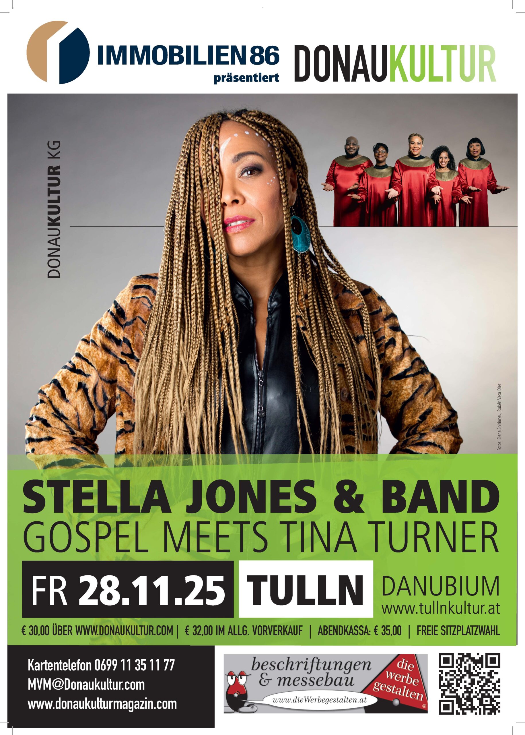 Stella Jones präsentiert ein einzigartiges Gospel Rock Event der Sonderklasse! – Fr. 28. November 2025