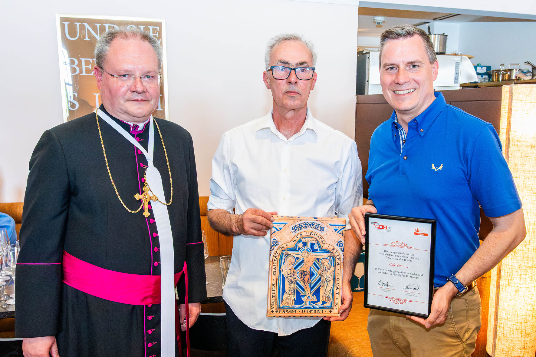 Café Terrena im Stift Klosterneuburg feierlich eröffnet